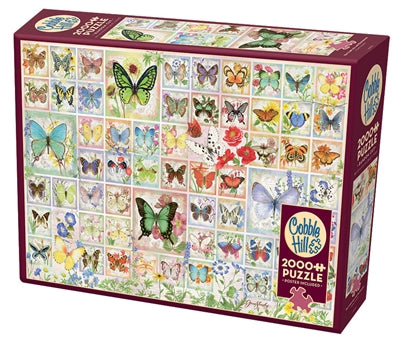 2000pc Butterfiles & Blossoms