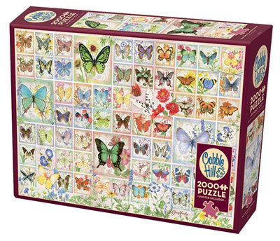 Butterfiles & Blossoms 2000pc Puzzle