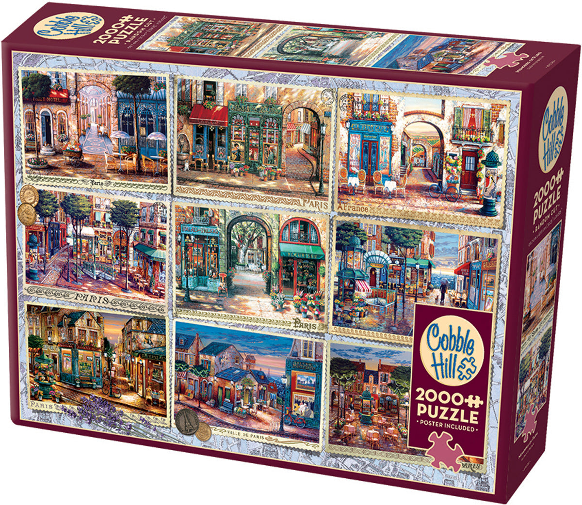 2000pc Memories of Paris Puzzl