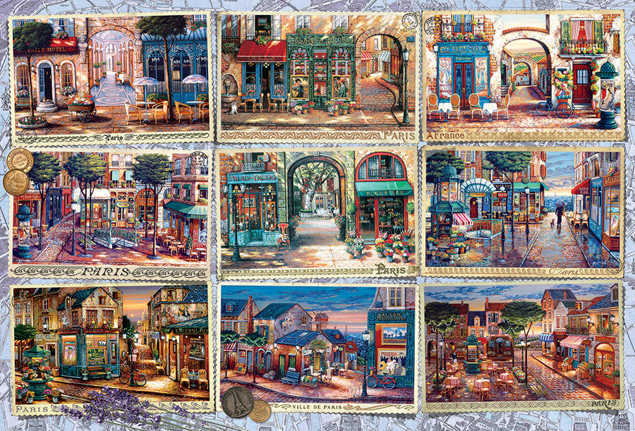 2000pc Memories of Paris Puzzl