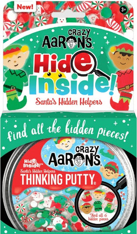 4" Santa's Hidden Helper Thinking Putty CRAHE020