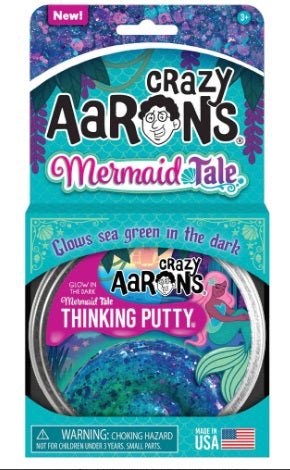 4" Mermaid Tale Thinking Putty