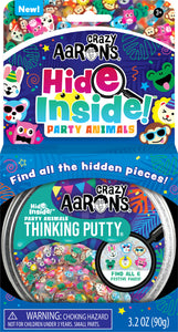 4" Party Animal Hide Inside Thinking Putty