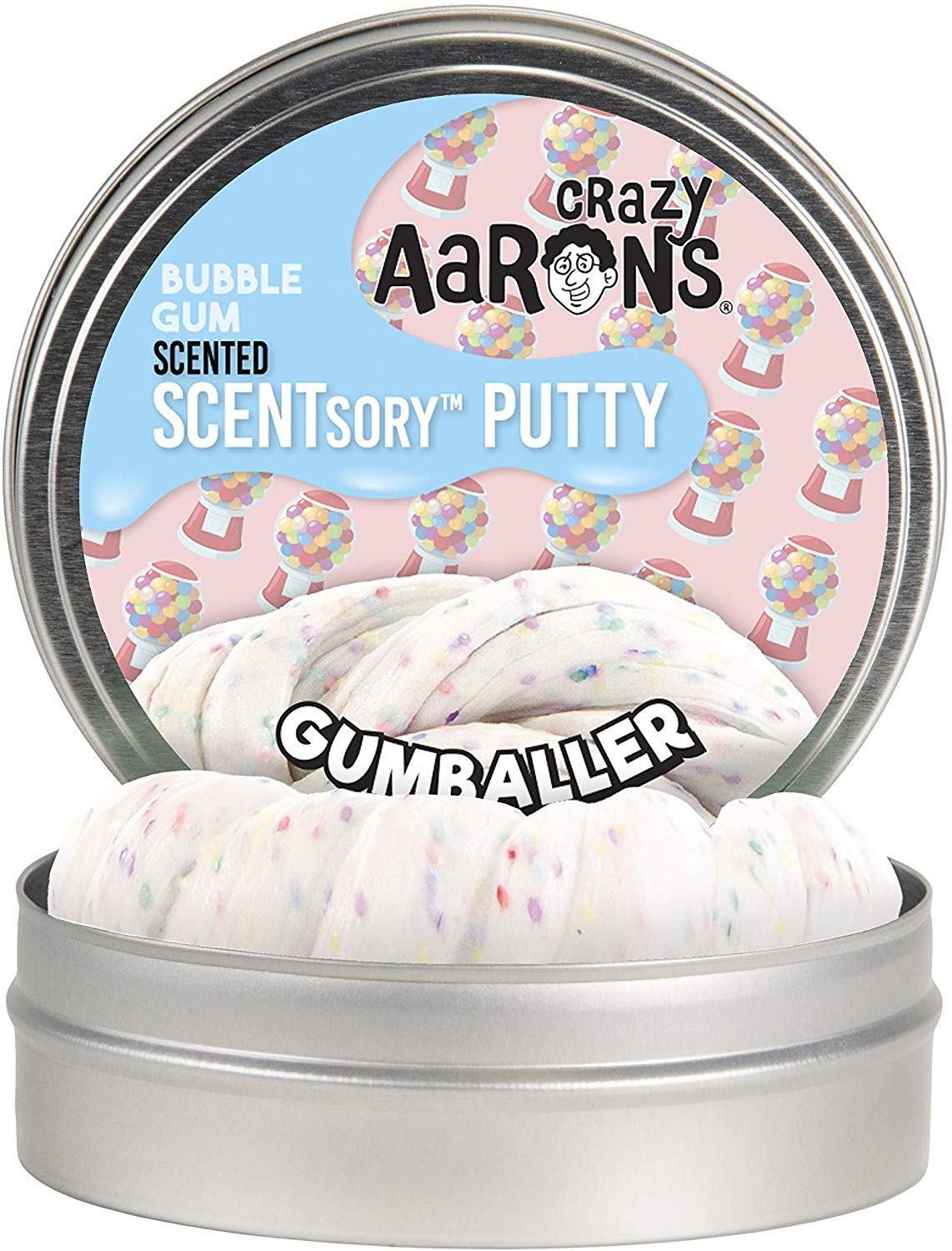 2.75" Gumballer Scented Crazy Aaron's SCENTsory Thinking Putty