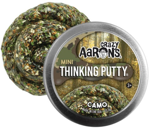 Mini Woodland Camo 2" Thinking Putty