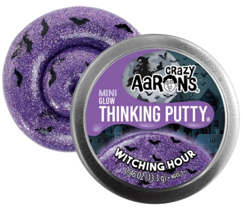 2" Witching Hour Glow Thinking Putty