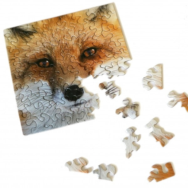 Q Puzzle Animal Fox