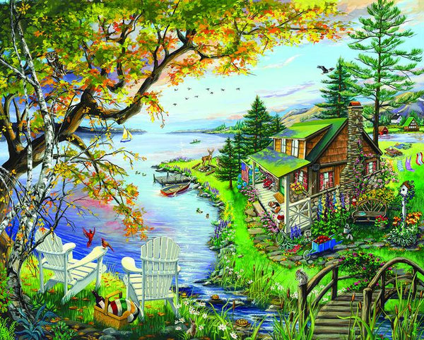By the Lake 1000 Piece Puzzle