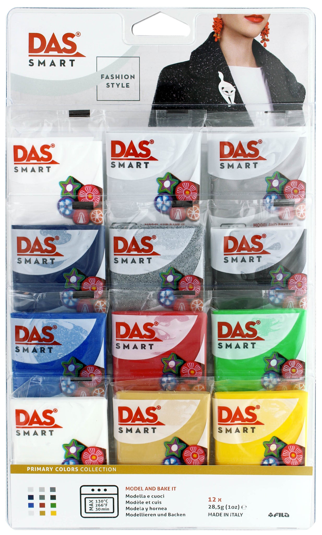 DAS Smart Polymer Clay Set - Primary