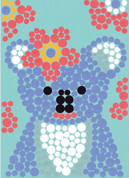 Paint By Number Koala Dots 5" x 7"