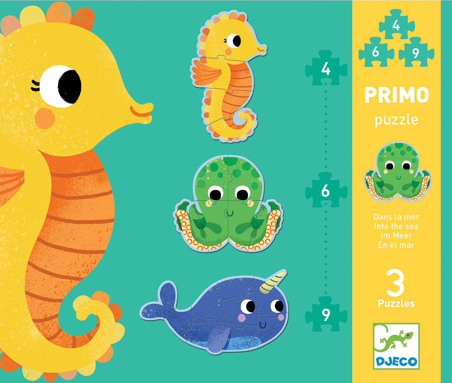 In the Sea Progressive Puzzle