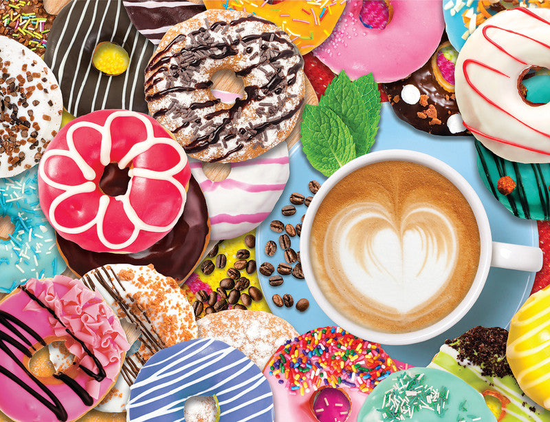 Donuts N' Coffee 500pc Puzzle