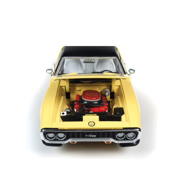 1/18 1971 Plymouth GTX Hardtop Yellow