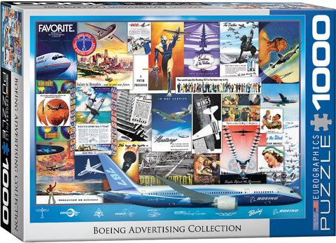 Boeing Advertising Collection 1000pc Puzzle