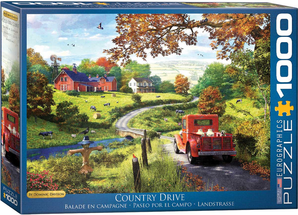 1000pc The Country Drive Puzzl