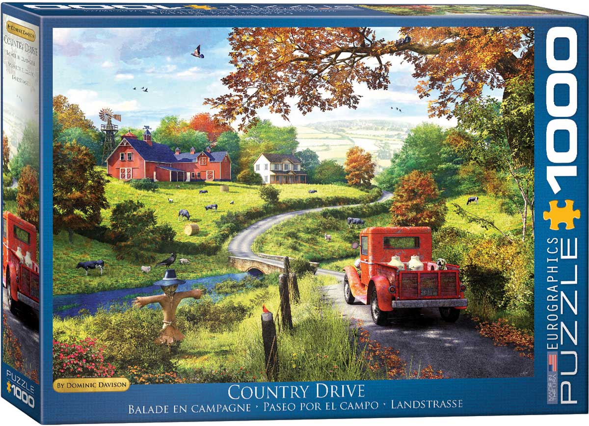 1000pc The Country Drive Puzzl