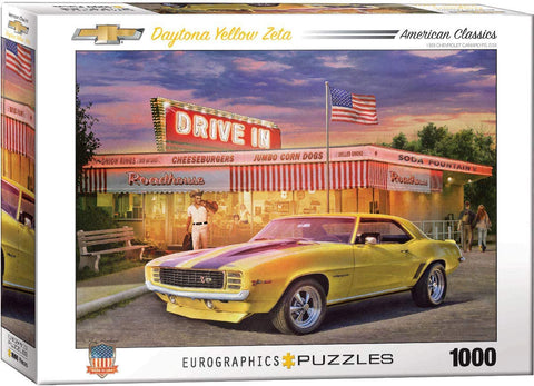 Daytona Yellow Zeta 1000pc Puzzle