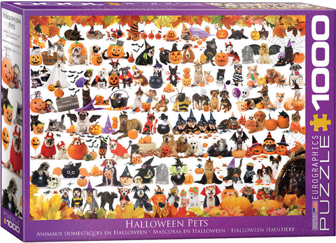 Halloween Pets 1000pc Puzzle