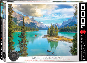 Maligne Lake Alberta 1000pc Puzzle