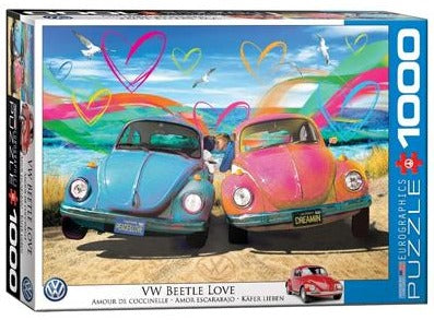 1000pc VW Beetle Love Puzzle