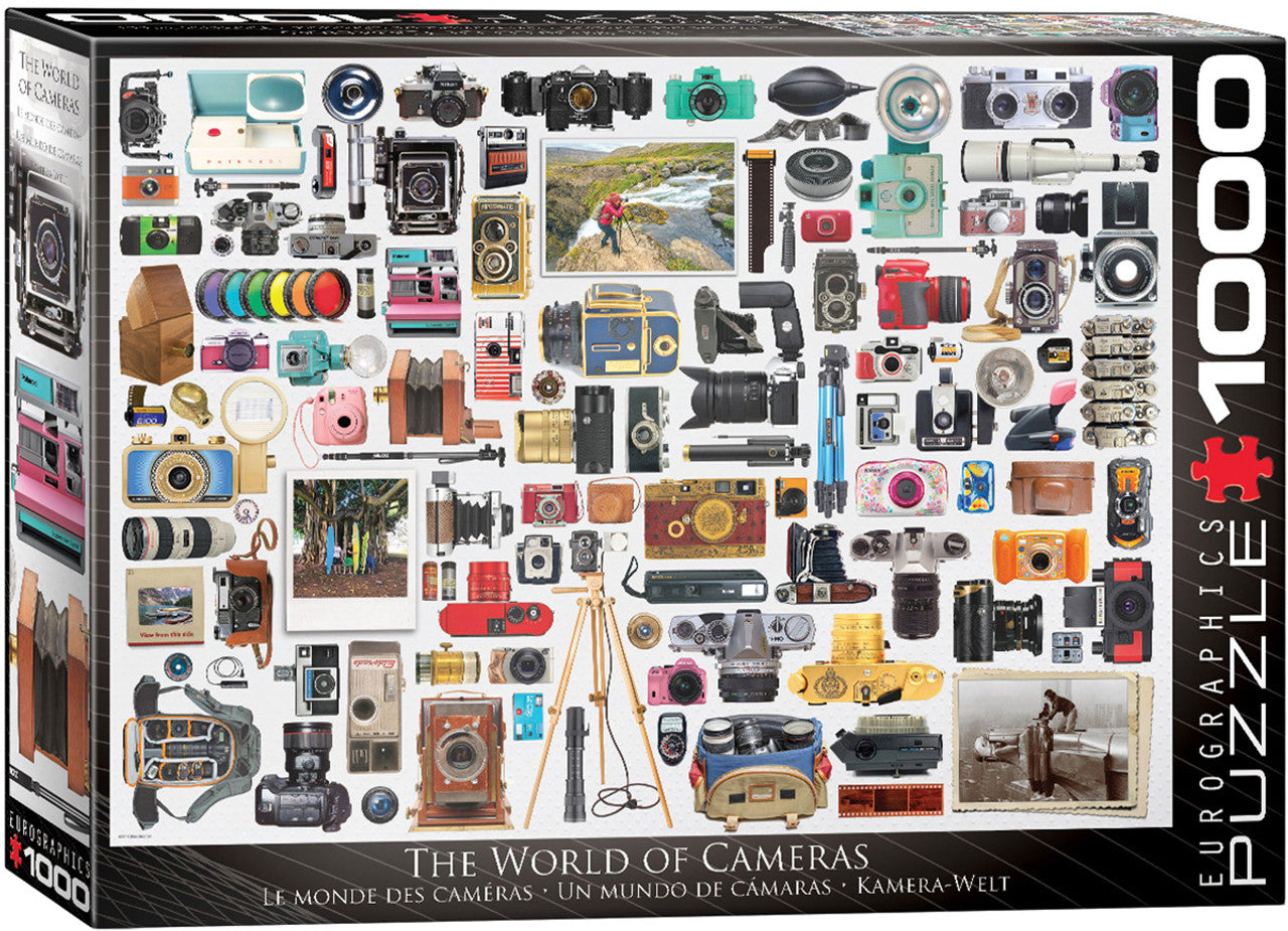 1000pc World of Cameras Puzzle