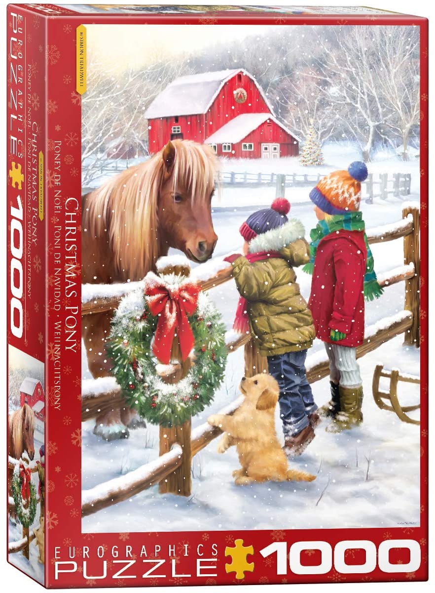 100pc Christmas Pony Puzzle