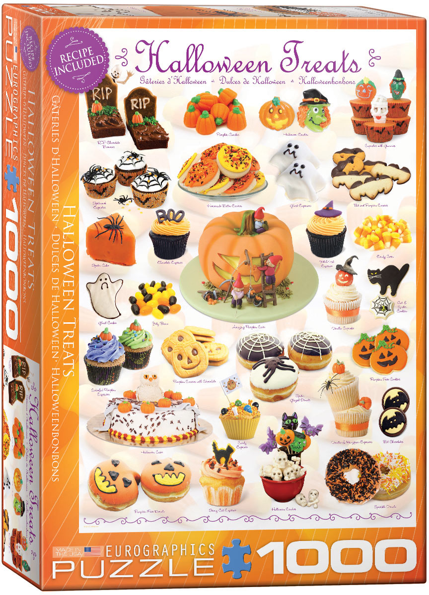 1000pc Halloween Candies Puzzl