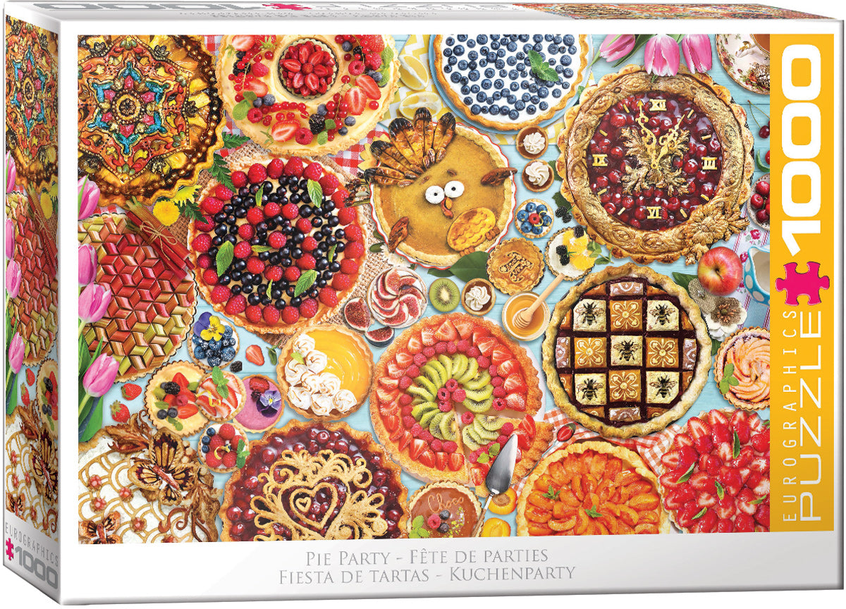1000pc Pies Table Puzzle