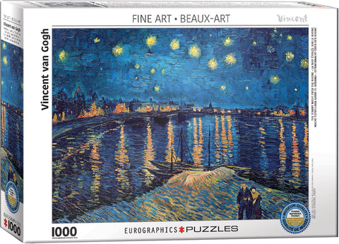 Van Gogh: Starry Night Over the Rhone 1000pc Puzzle