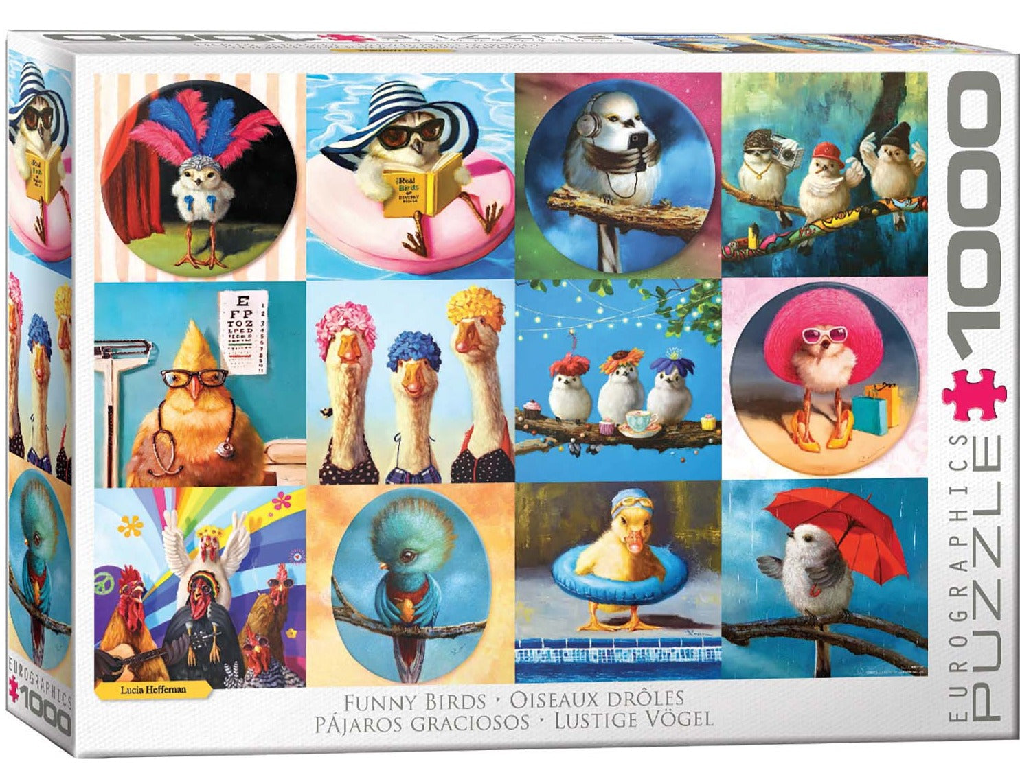 1000pc Funny Birds Puzzle