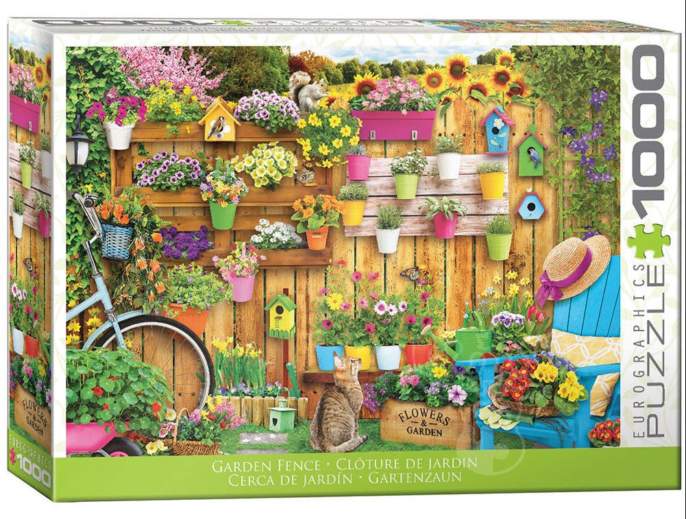 1000pc Garden Flowers Puzzle