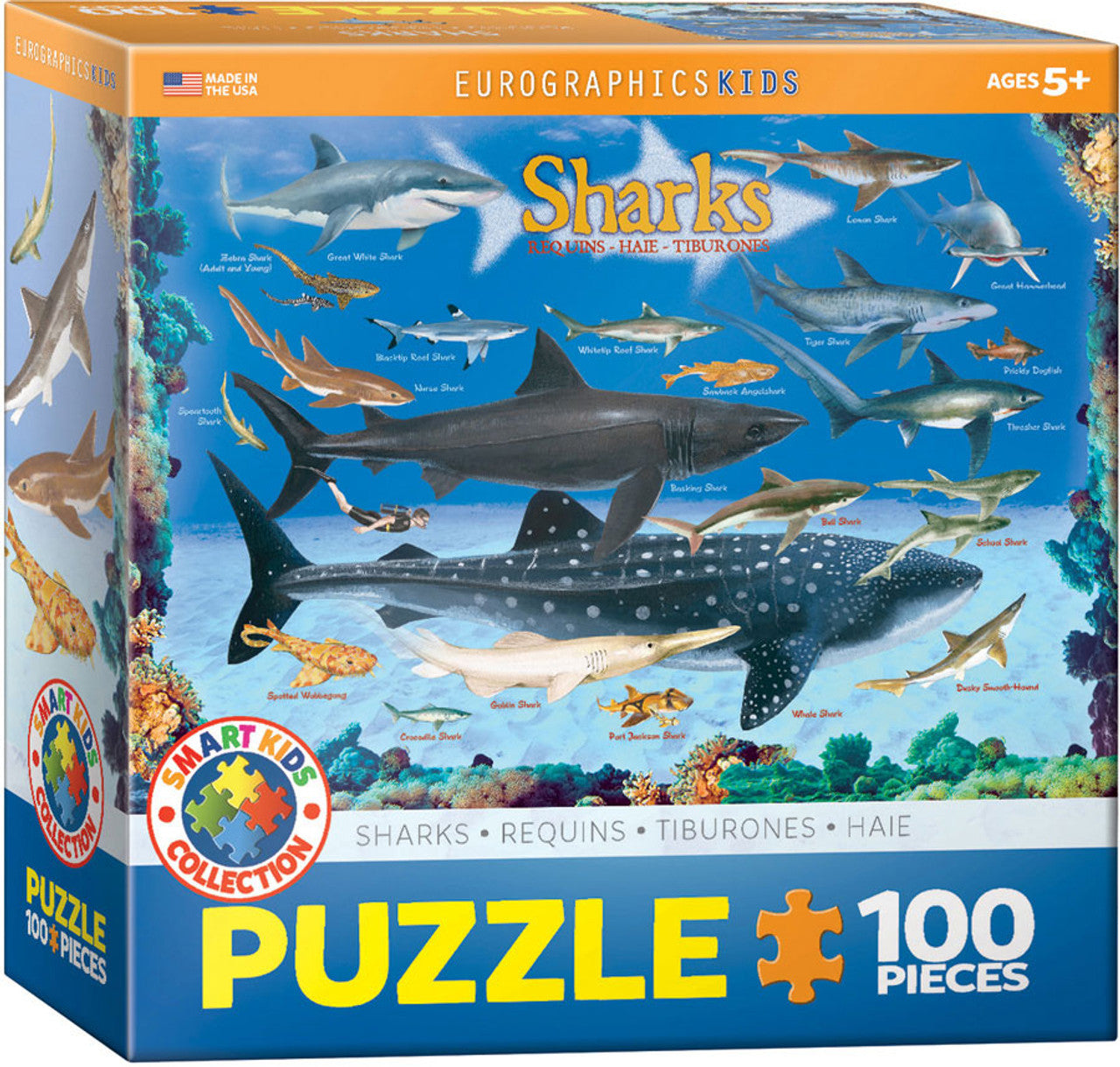 Sharks 100pc Puzzle