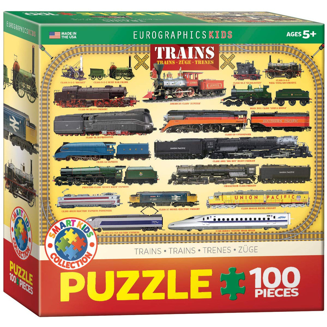 100pc Trains Puzzle