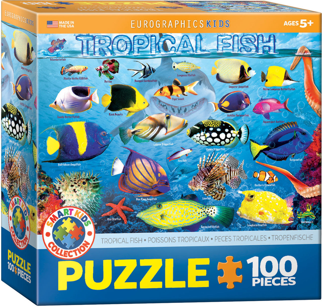 100pc Tropical Fish Puzzle