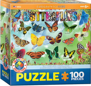 Butterflies 100pc Puzzle