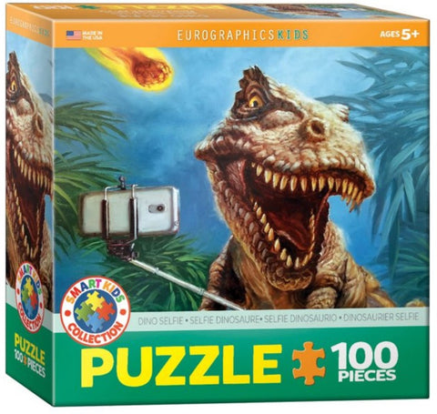 Dinosaur Selfie 100pc Puzzle