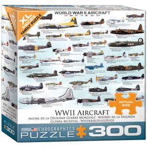 WWII Aircraft 300pc Puzzle