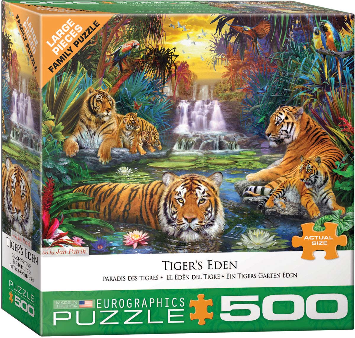 Tiger's Eden 500pc Puzzle EUR85005457