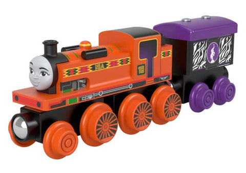 Thomas & Friends™ Wooden Railway Nia™ Engine And Cargo Car