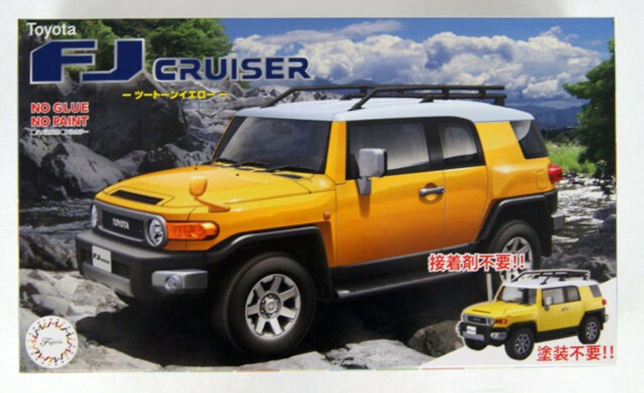 1/24 Toyota FJ Cruiser 2-Door SUV (Molded in Yellow)