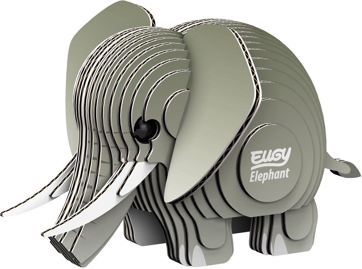 Elephant Eugy Cardboard Model
