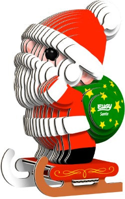 Santa Eugy Cardboard Model