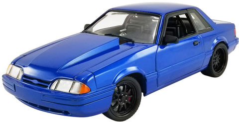 1/18 1990 Ford Mustang LX Street Fighter Blue