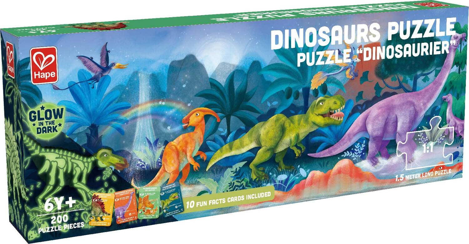 Dinosaurs Puzzle Glow in Dark