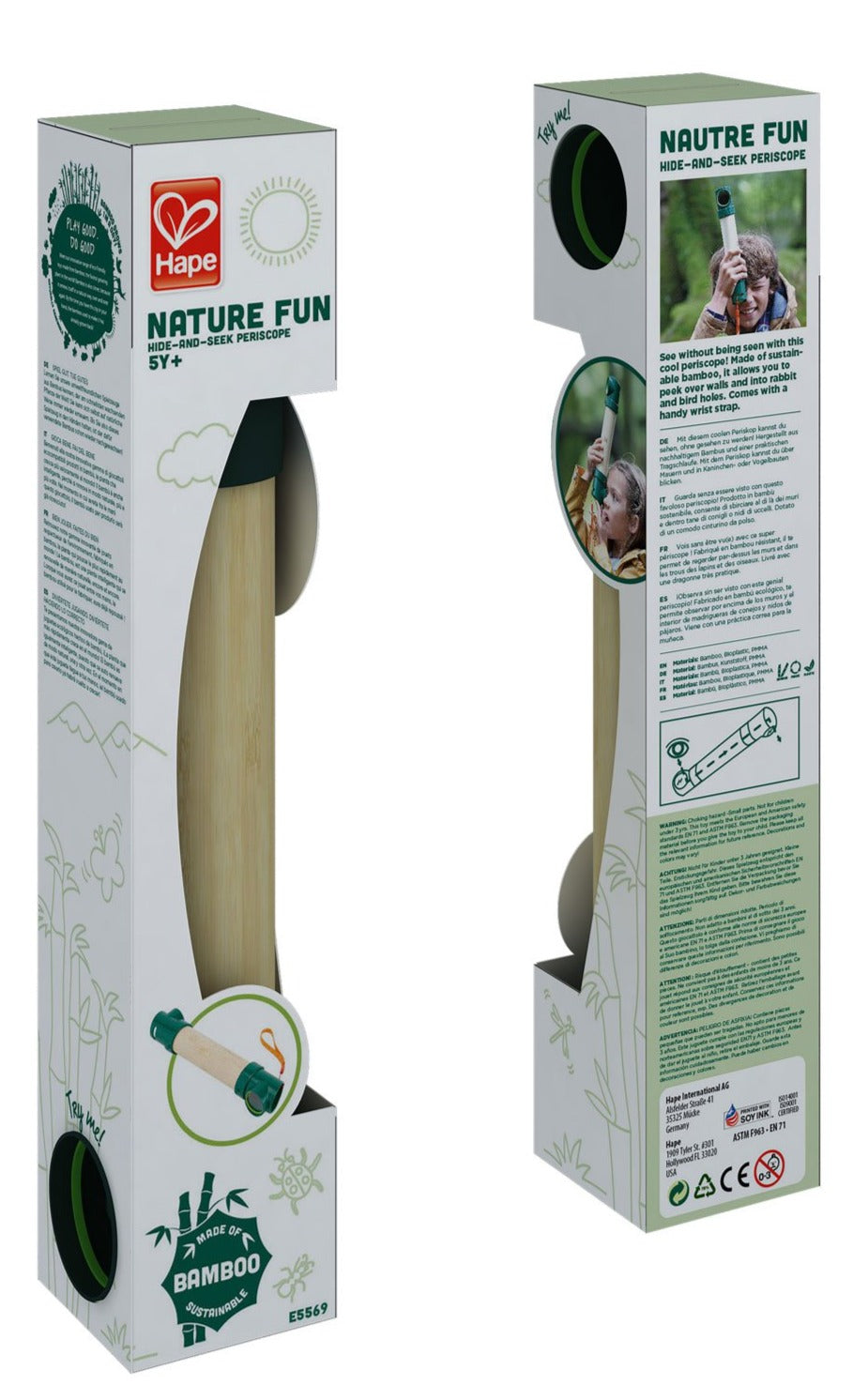 Hide-and-seek Periscope