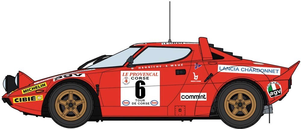 1/24 1975 Lancia Stratos HF Chardonnet