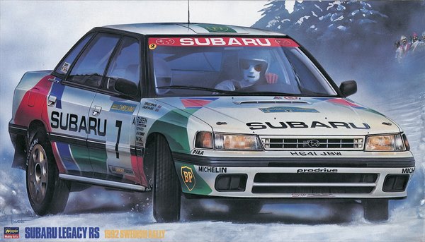 1/24 Subaru Legacy RS 1992 Swedish Rally