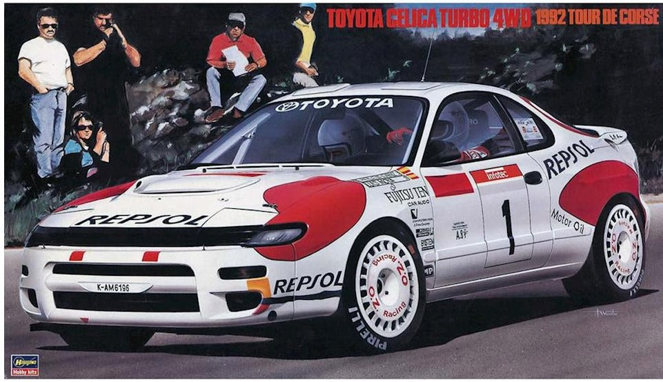 1/24 Toyota Celica Turbo 4WD 1992 Tour De Corse - Carlos Sainz