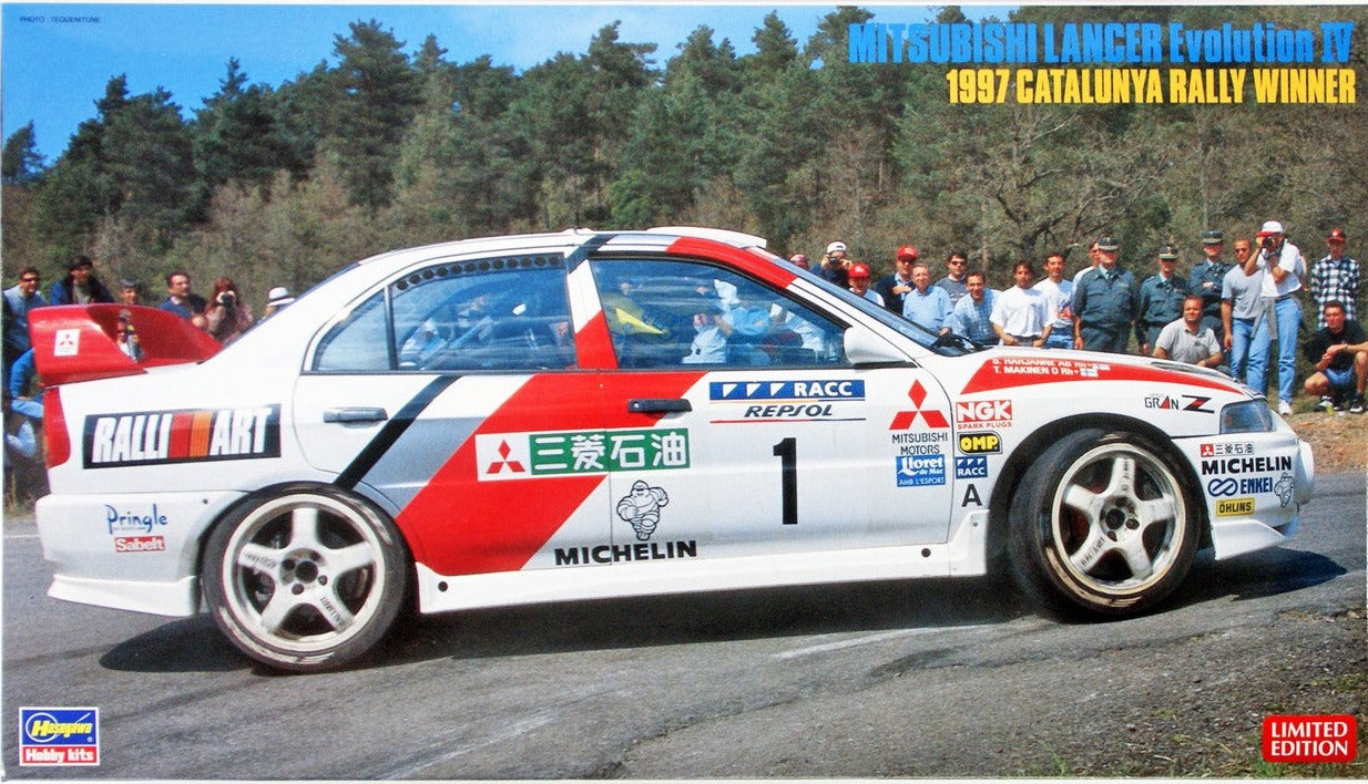 1/24 Mitsubishi Lancer Evolution IV 1997 Catalunya Rally Winner
