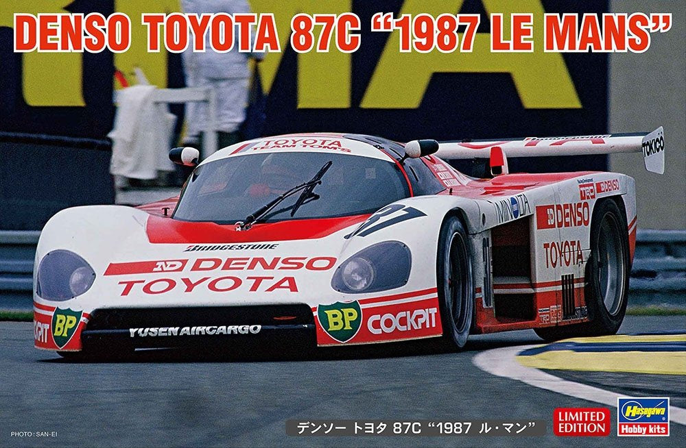 1/24 Denso Toyota 87C 1987 Le Mans
